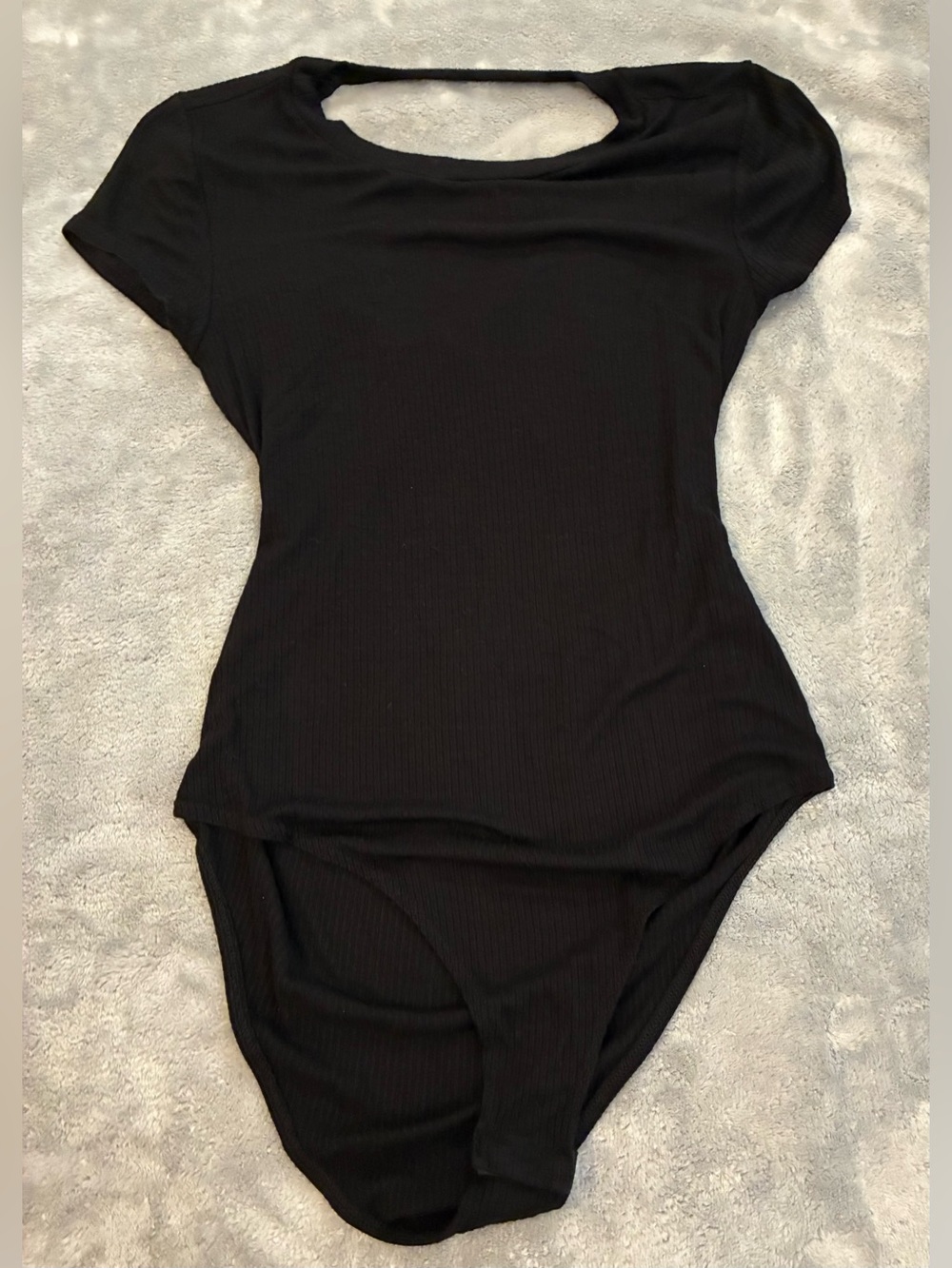 Women’s my LAnd Brand Black Short Sleeve Bodysuit Size Small